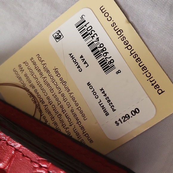 Patricia Nash Cauchy lava tooled BNWT - Picture 2 of 7